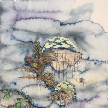 drawings and watercolours